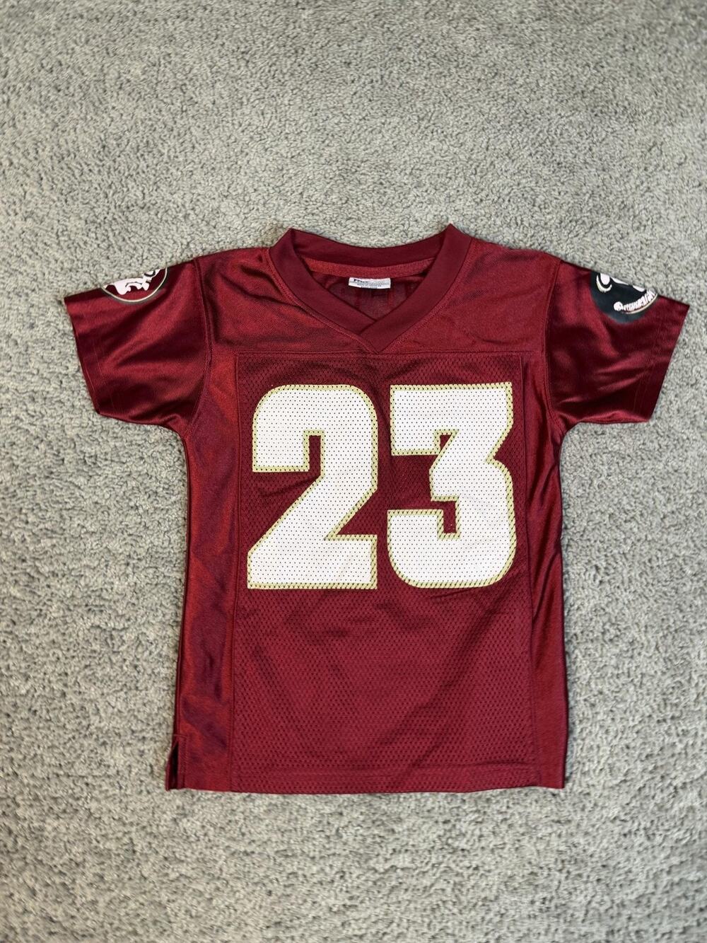 Florida State Seminoles Jersey Boys 4/5 Red NCAA Football Pro Edge Team Apparel